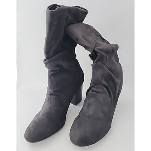 Mia Steffani Suede Bootie - Black Nova - 3" Heel 9M